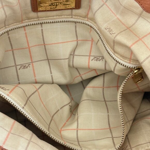 Ralph Lauren Logo Embossed Leather Tote - Picture 8 of 16